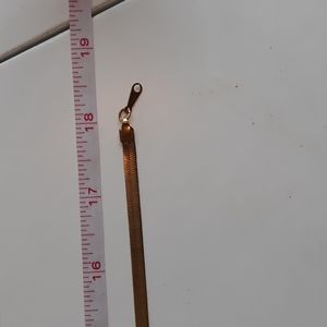Herringbone necklace from Claire's